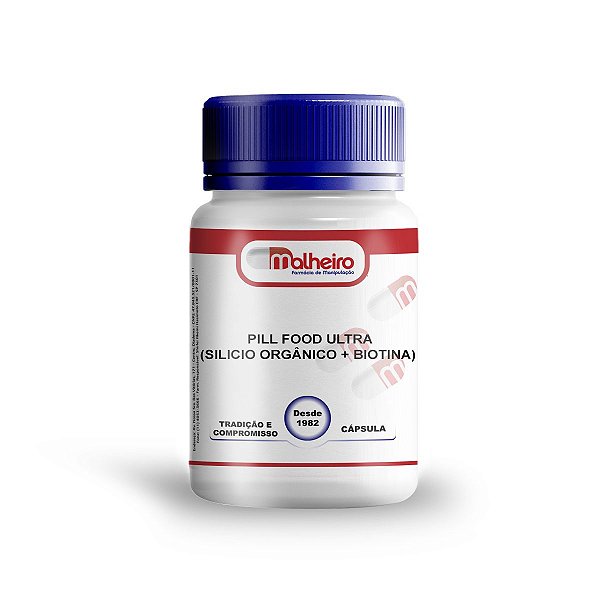 Pill Food Ultra (Siliciumax + Biotina) cápsulas