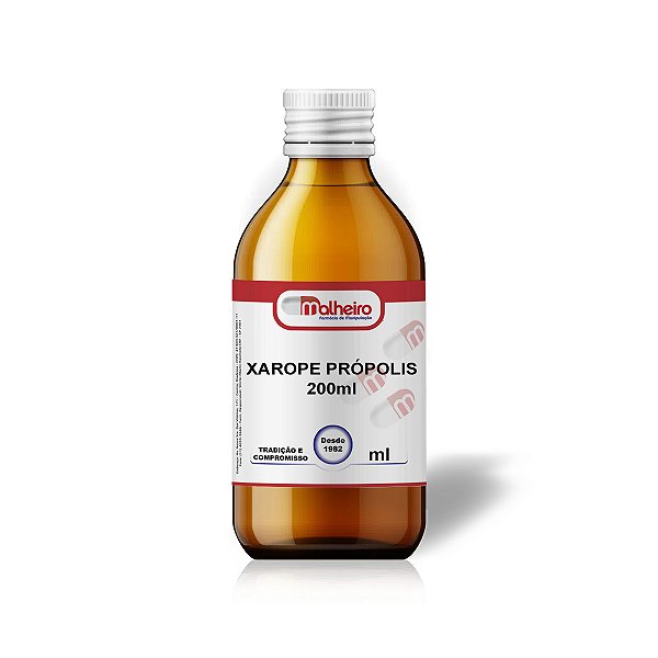 Xarope de Própolis 200 ml – Alívio natural para garganta e vias respiratórias