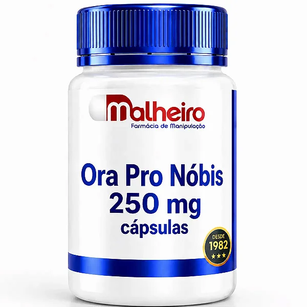 Ora-Pro-Nobis 250 mg – Fonte natural de proteínas e fibras