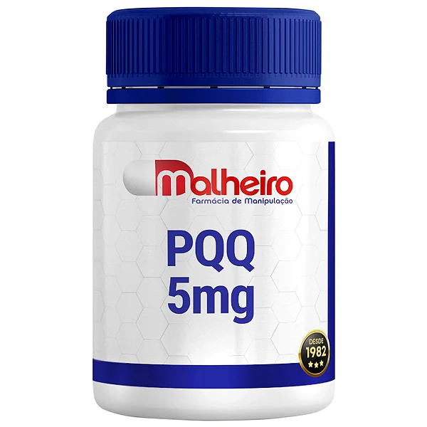 PQQ 5 mg – Suporte Mitocondrial Essencial para Energia Celular