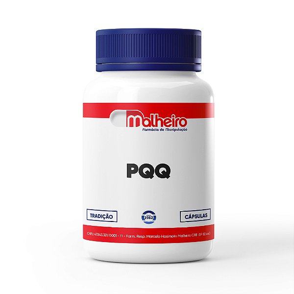 PQQ 10 mg Cápsula Sublingual – Energia Celular com Alta Absorção