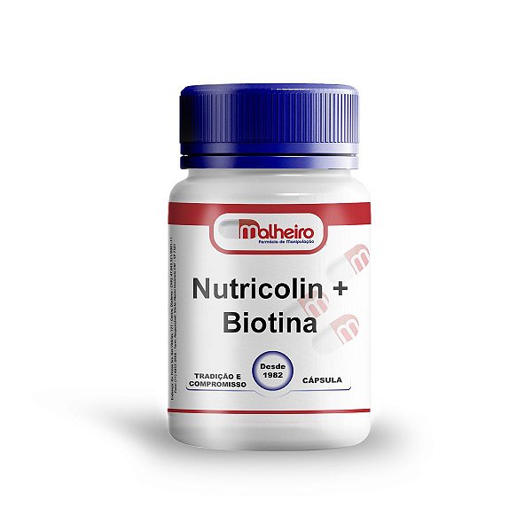 Nutricolin 150 mg + Biotina 10 mg Cápsulas