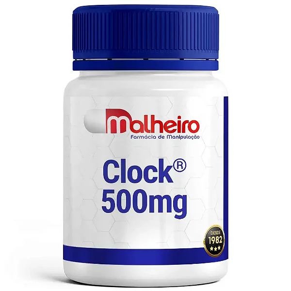 Clock® 500 mg – Suporte aos 5 Pilares do Emagrecimento Saudável