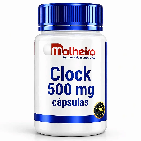 Clock® 500 mg – Suporte aos 5 Pilares do Emagrecimento Saudável
