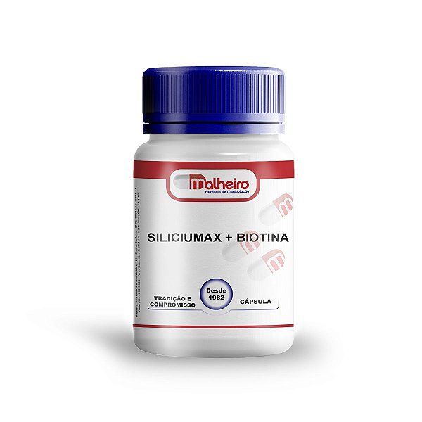 Siliciumax 300 mg + Biotina 10 mg cápsulas