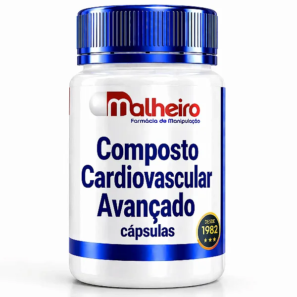 Composto Cardiovascular Avançado - 30 Doses - Saúde do Coração e Circulação Sanguínea