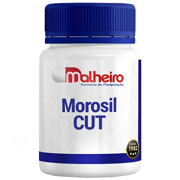 Morosil CUT ( Morosil - cafeina - cromo ) – Fórmula Manipulada para Redução de Medidas e Energia
