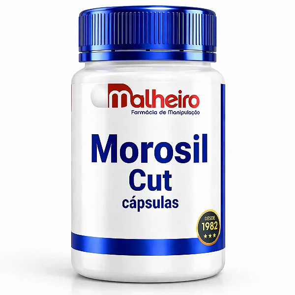 Morosil CUT ( Morosil - cafeina - cromo ) – Fórmula Manipulada para Redução de Medidas e Energia