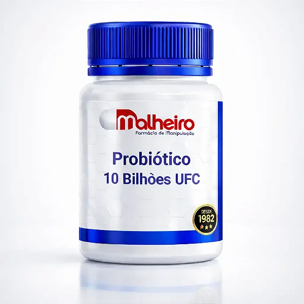 Probiótico 10 Bilhões UFC 30 Cápsulas – Equilíbrio da Microbiota Intestinal | Farmácia Malheiro