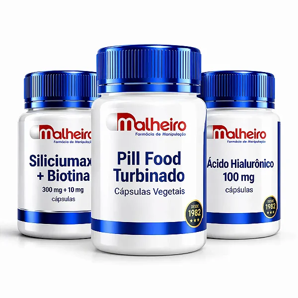 Kit Beleza Essencial – Cabelos, Pele e Unhas Fortes | Farmácia Malheiro