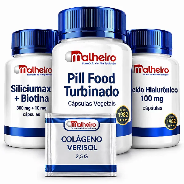 Kit Beleza Premium – Cabelos, Pele e Colágeno | Farmácia Malheiro