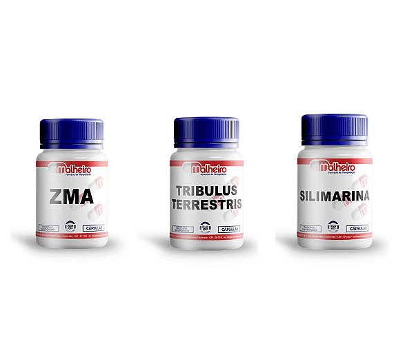 TPC – Silimarina + Tribullus Terrestris + ZMA 60 mg cápsulas