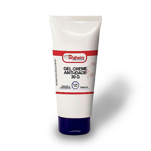 Gel Creme Anti-idade 30 g – Rejuvenescimento e Vitalidade para a Pele