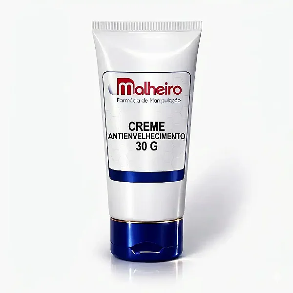 Creme Antienvelhecimento Malheiro 30 g – Firmeza, Hidratação e Vitalidade para a Pele