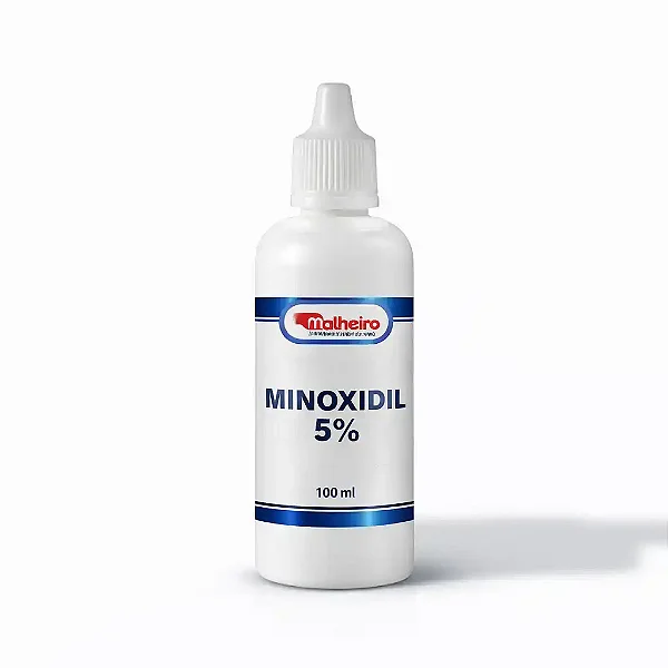 Minoxidil 5% 100 ml - Estímulo da Microcirculação e Vitalidade Capilar