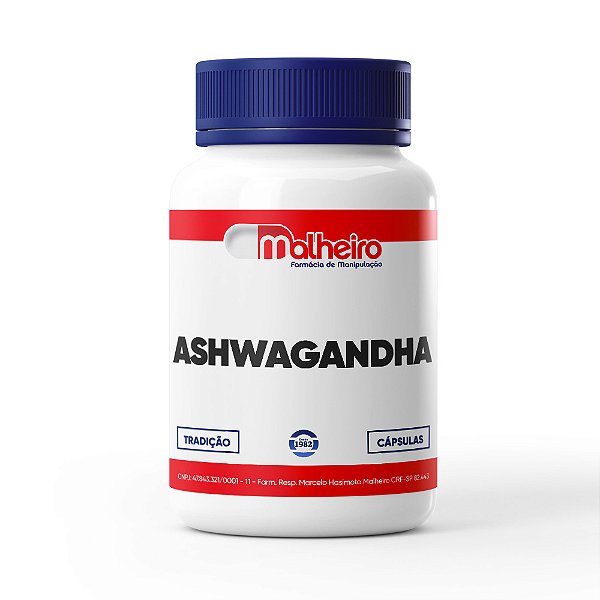 Ashwagandha 500 mg – Suplemento natural que auxilia no estresse, ansiedade e sono