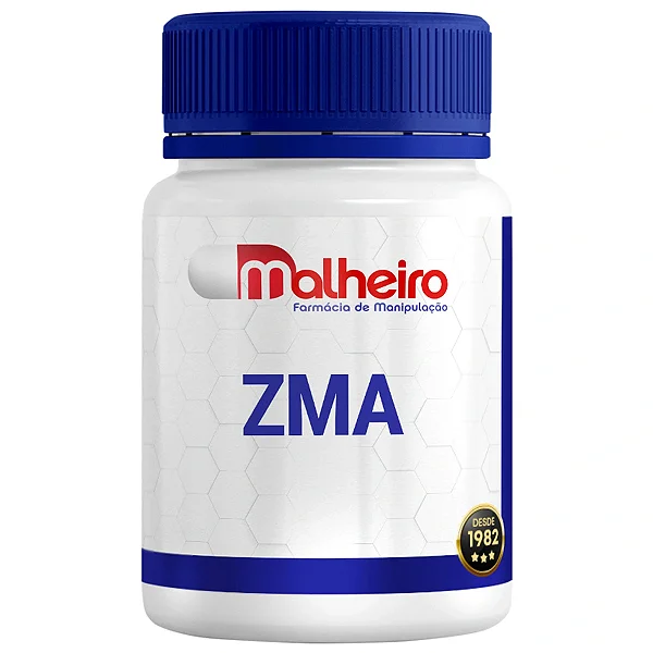 ZMA (Magnésio Quelato, Zinco e Vitamina B6) – Suporte Muscular, Recuperação e Sono