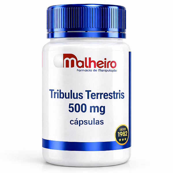 Tribulus Terrestris 500 mg (40% Saponinas) – Vitalidade Masculina e Libido | Farmácia Malheiro