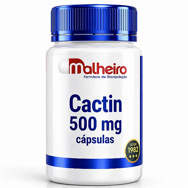 Cactin 500 mg – Equilíbrio Hídrico e Apoio ao Controle de Peso