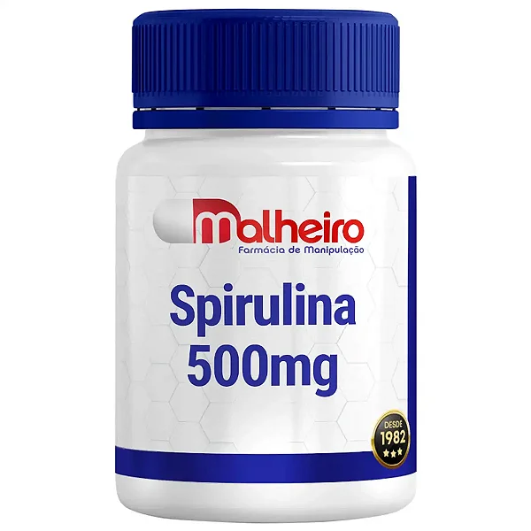 Spirulina 500 mg – Energia e Nutrição Celular Natural