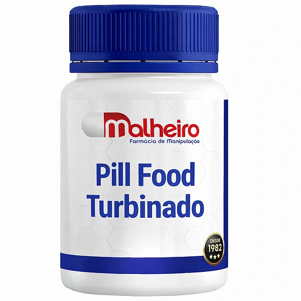 Pill Food Turbinado – Nutrição Capilar Avançada com Silício, MSM e Aminoácidos Essenciais