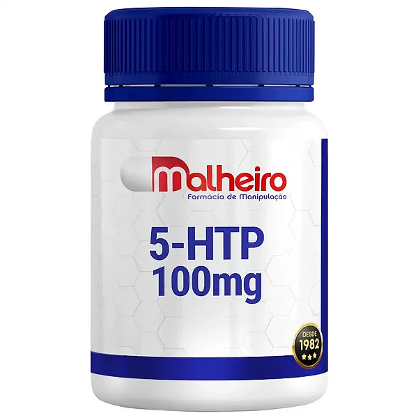 5-HTP 100 mg – Apoio ao Bem-Estar Emocional e Sono de Qualidade
