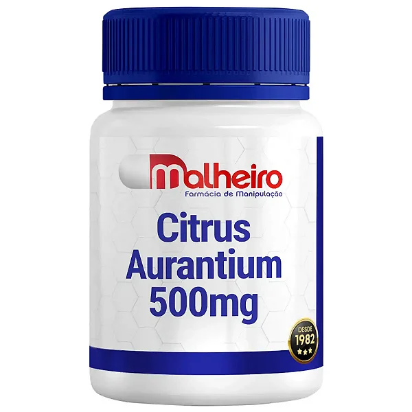 Citrus Aurantium 500 mg – Suporte ao Metabolismo e Energia Natural | Farmácia Malheiro