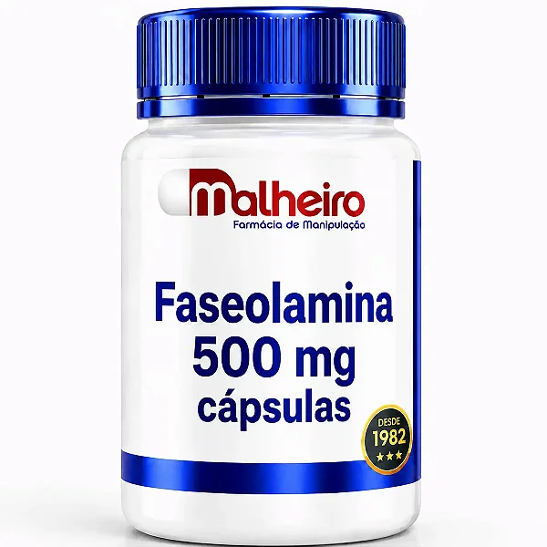 Faseolamina 500 mg – Auxílio Natural na Redução da Absorção de Carboidratos