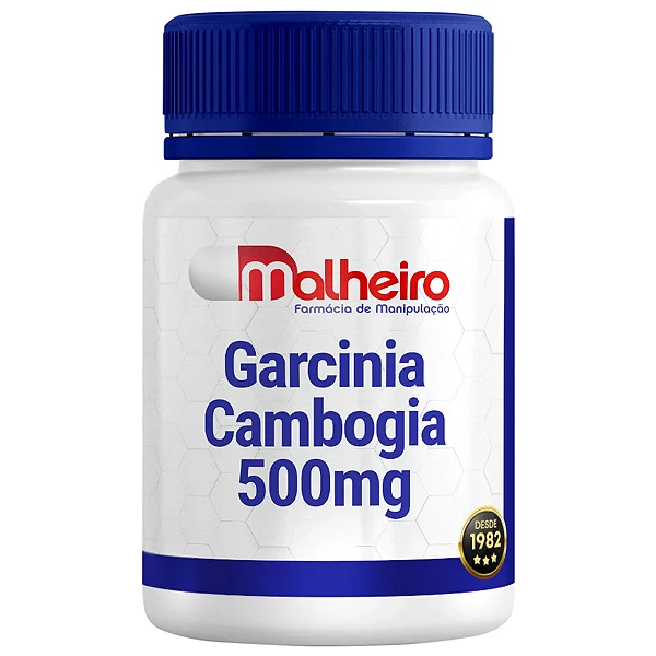 Garcinia Cambogia 500 mg – Auxílio Natural na Saciedade