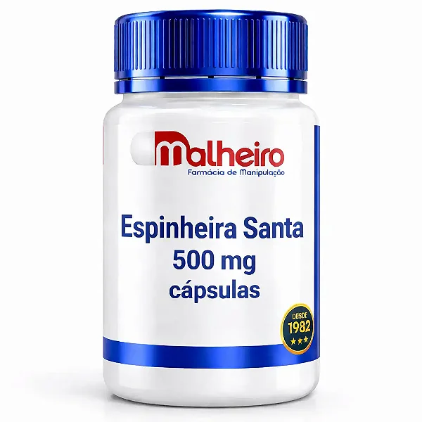 Espinheira Santa 500 mg – Suporte Natural para Gastrite, Azia e Saúde Digestiva