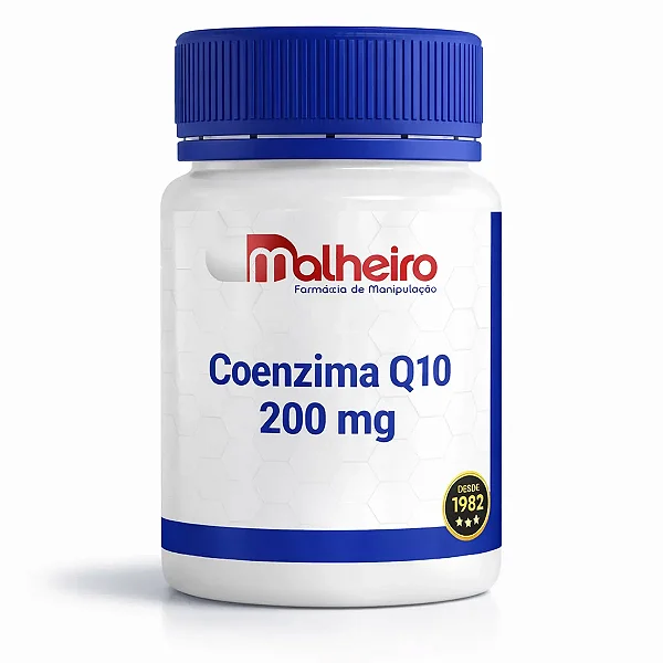 Coenzima Q10 200 mg – Saúde Celular, Energia e Desempenho Físico