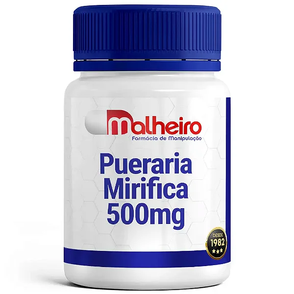 Pueraria Mirifica 500 mg – Suporte Natural à Saúde Feminina