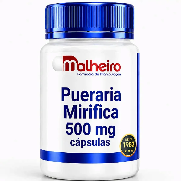 Pueraria Mirifica 500 mg – Suporte Natural à Saúde Feminina