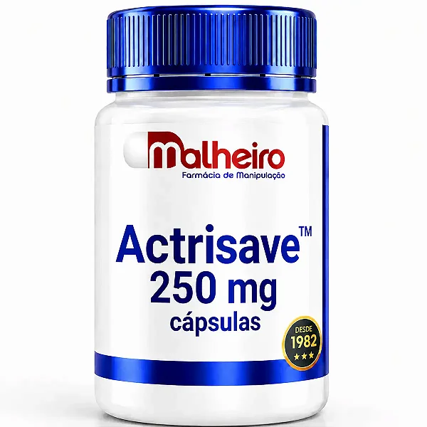 Actrisave™ 250 mg – Controle da Oleosidade e Queda Capilar