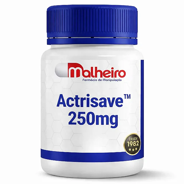 Actrisave™ 250 mg – Controle da Oleosidade e Queda Capilar