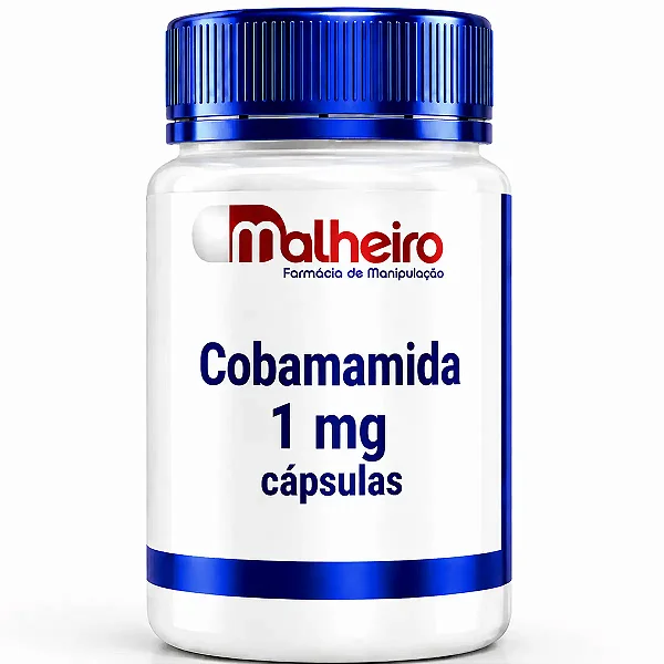 Cobamamida 1 mg – Apoio Energético e Vitalidade Mitocondrial