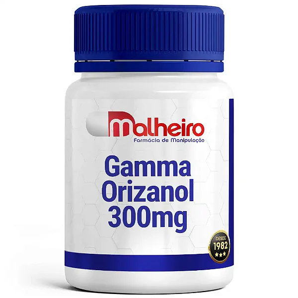 Gamma Orizanol 300 mg – Saúde Cardiovascular e Equilíbrio Hormonal