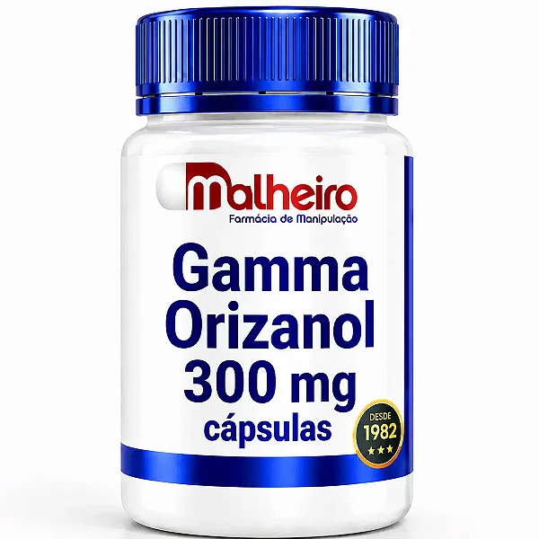 Gamma Orizanol 300 mg – Saúde Cardiovascular e Equilíbrio Hormonal