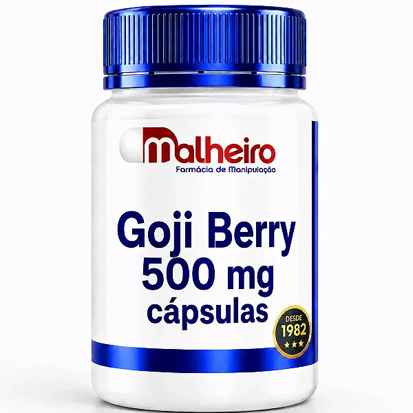 Goji Berry 500 mg – Antioxidante Natural e Vitalidade