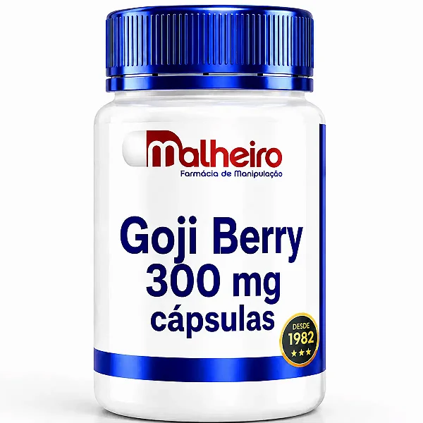 Goji Berry 300 mg – Vitalidade e Defesa Natural