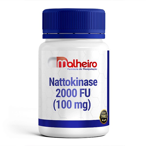 Nattokinase 2000 FU (100 mg) – Suporte à Circulação Sanguínea