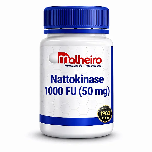 Nattokinase 1000 FU (50 mg) – Apoio à Circulação de Forma Segura