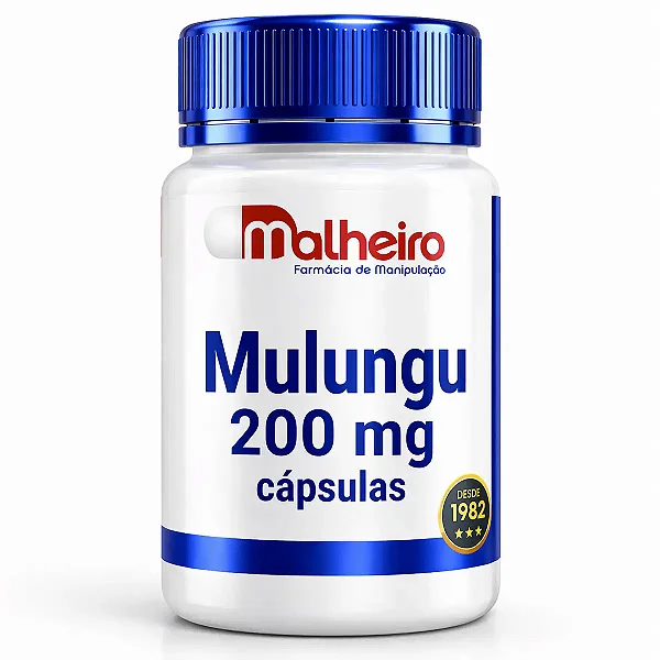 Mulungu 200 mg – Tranquilidade Natural para Mente e Corpo