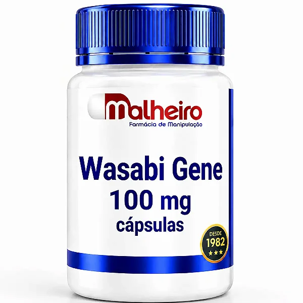 Wasabi Gene® (o segredo da longevidade) 100 mg cápsulas