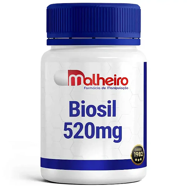 Biosil 520 mg – Saúde da Pele, Cabelos, Unhas e Articulações