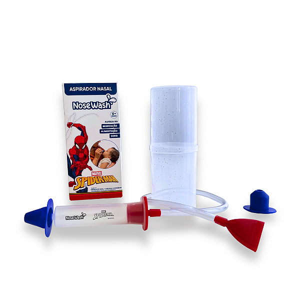 NoseWash Aspirador Nasal Spider-Man