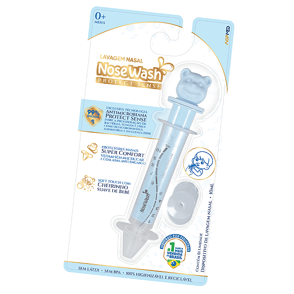 NoseWash 10mL Protect Sense Urso Azul