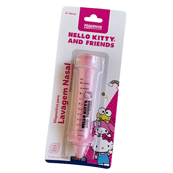 Pequenos Cuidados Dispositivo para Lavagem Nasal 10mL Hello Kitty® and Friends