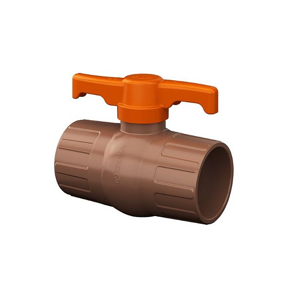 Registro De Esfera Soldável Cola Compacto 75 Mm Krona