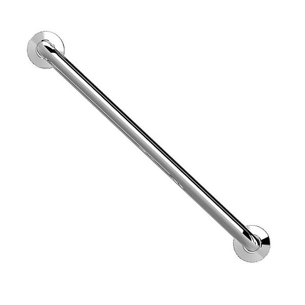 Barra Apoio Aço Inox 3,2cm x 80 cm até 150kg Reforçado Censi